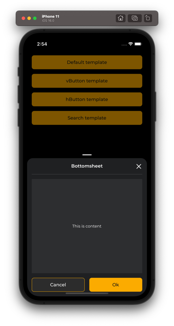 BottomSheet Demo 2